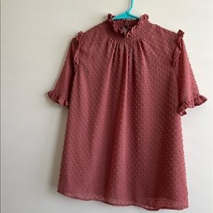 Luca + Grae Ginger Dot Top